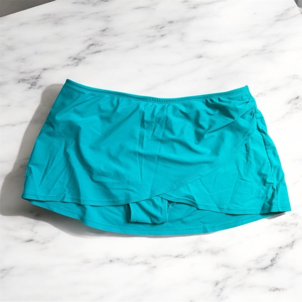 Catalina Blue Swimwear Skirt Bottom Women’s Plus Size 1X